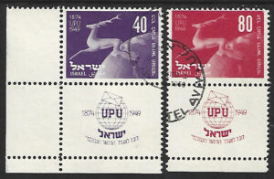 27-28 1950 UPU (2) - 40, 80 pr
